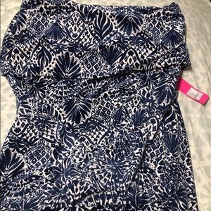 Lilly Pulitzer Off Shoulder Top XL